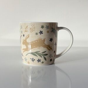Cooksmart UK Barrel Mug - Woodland Bunny Fox Whimsical